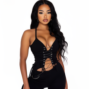 Black Strap Dress